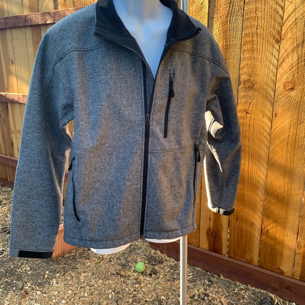SOLD KIRKLAND Water Resistant Soft Shell Jacket Sz Med - Picture 7 of 10